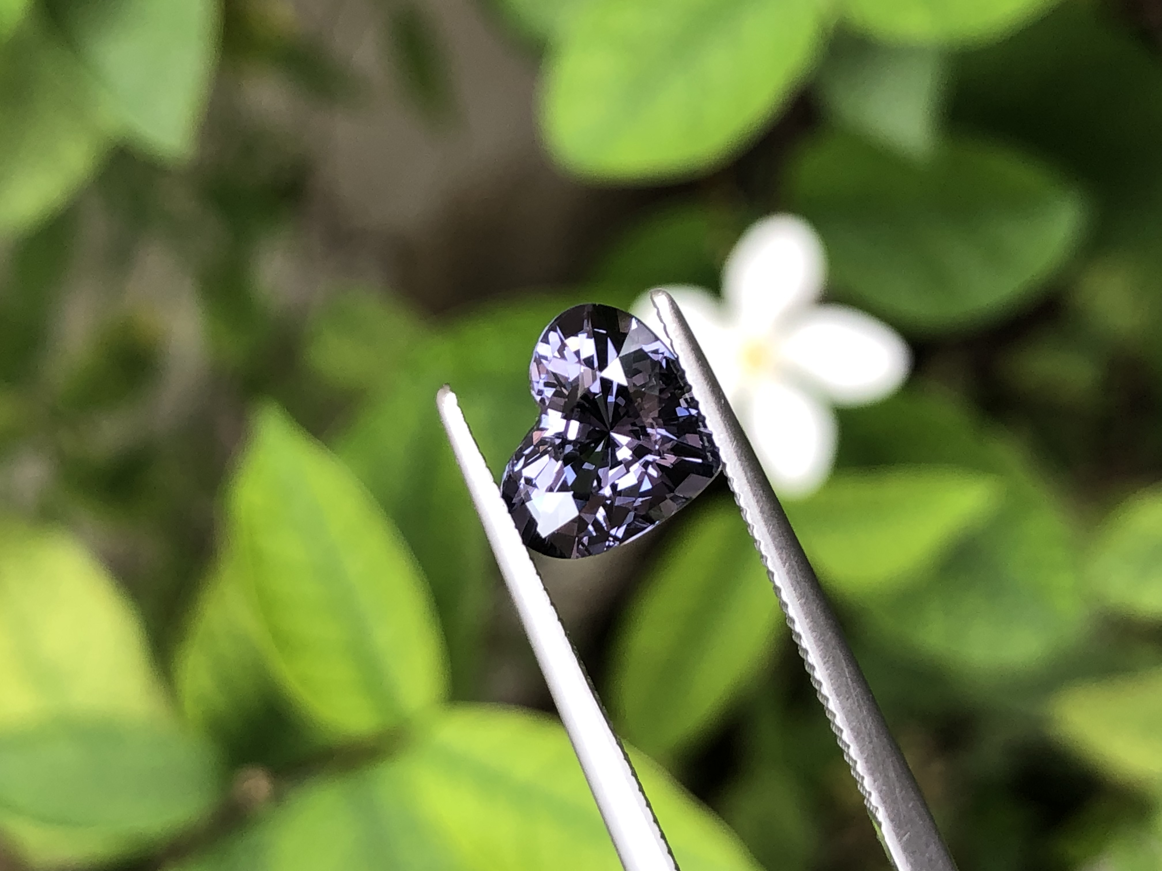 Metallic Purple Spinel 2.45 CT. 
