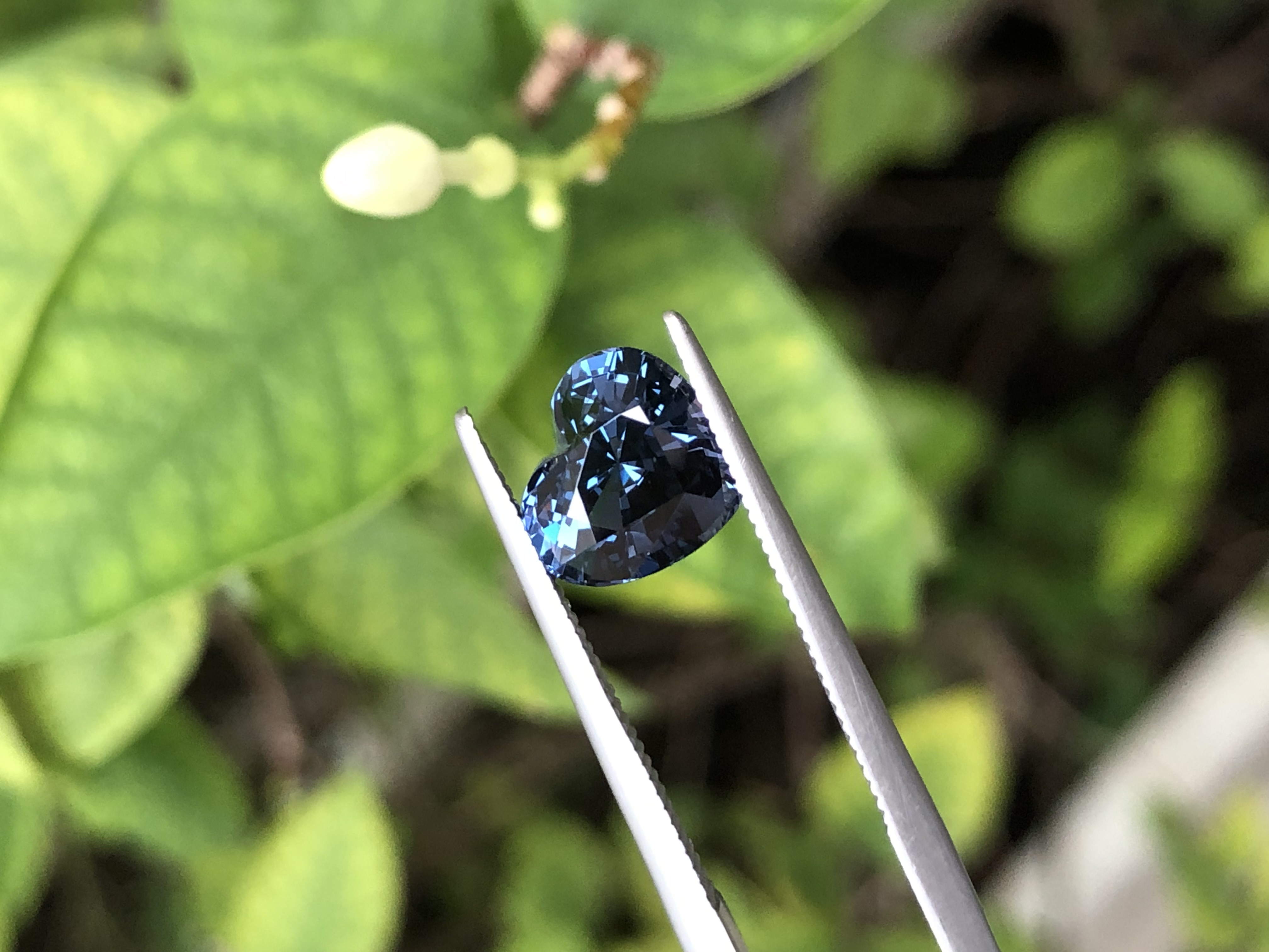 Blue Violet Spinel 3.17 CT. 