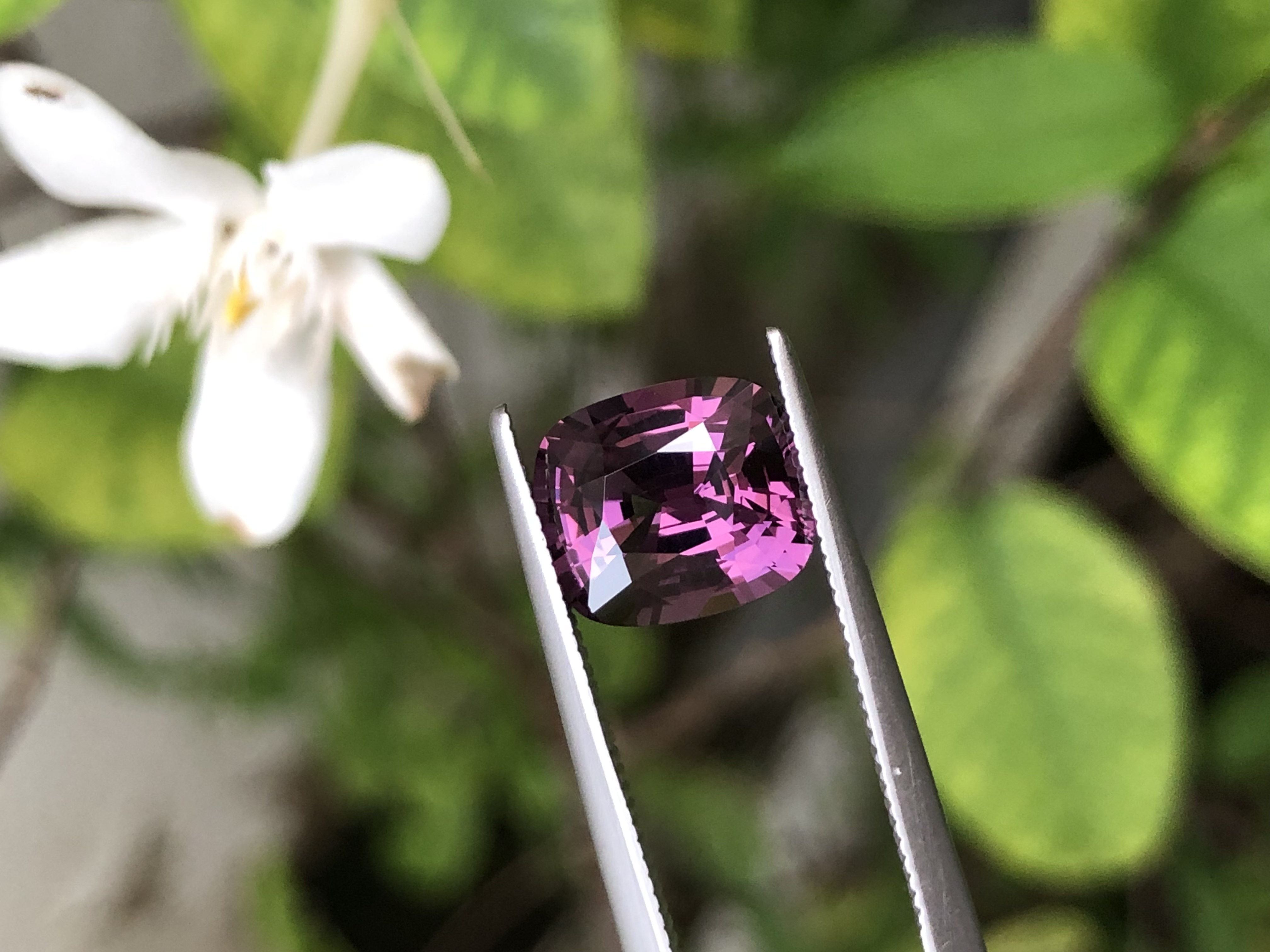 Magenta Purple Spinel 3.25 CT